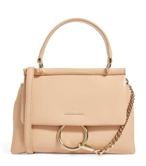 chloe faye bag beige|chloe faye bag small.